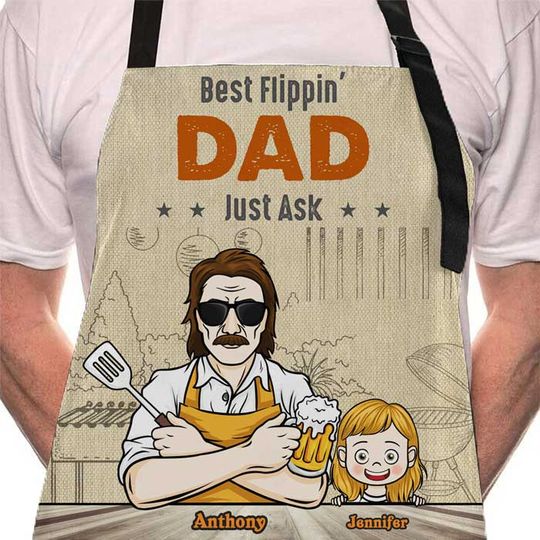 best-flippin-dad-personalized-apron-gift-for-dad-grandpa