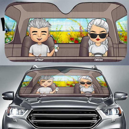 couple-driving-personalized-auto-sunshade-gift-for-couples-husband-wife