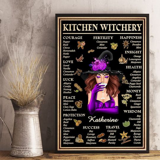 kitchen-witchery-love-and-happiness-personalized-vertical-poster-halloween-ideas