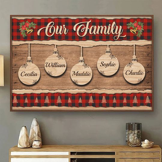 together-we-make-a-family-personalized-horizontal-poster