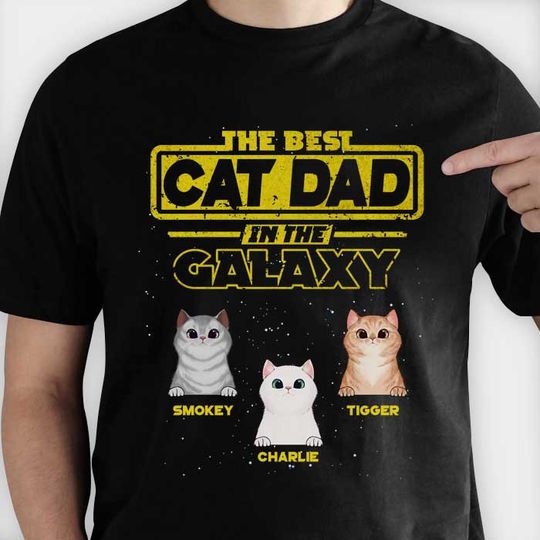 best-cat-dad-in-the-galaxy-gift-for-cat-dad-cat-mom-personalized-unisex-t-shirt