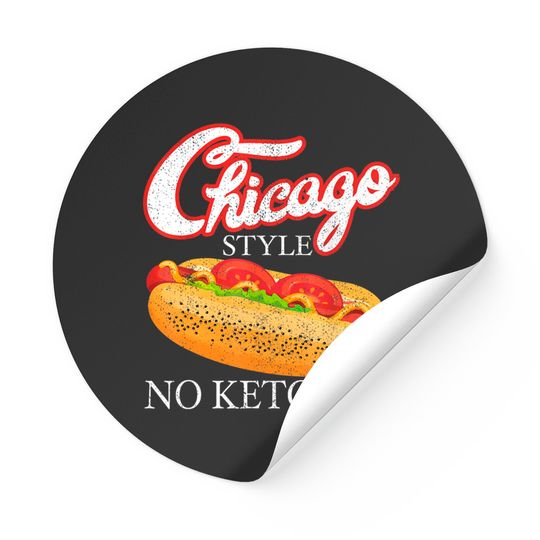 little-chicago-sticker-chicago-hot-dog-summer-style-4th-of-july-no-ketchup-gift