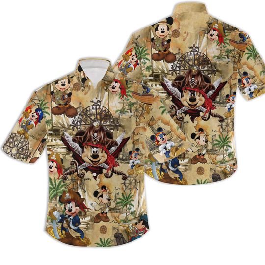 mickey-mouse-pirate-treasure-map-hawaiian-shirt-mickey-mouse-hawaiian-shirt-summer-button-up