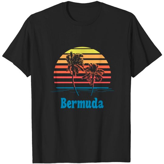 bermuda-sunset-palm-trees-beach-vacation-t-shirt