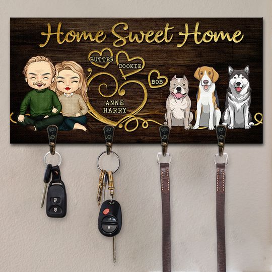 home-sweet-home-couple-amp-dogs-personalized-key-hanger-key-holder