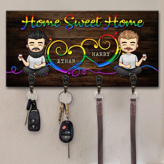 home-sweet-you-and-me-personalized-key-hanger-key-holder-gift-for-couples-husband-wife