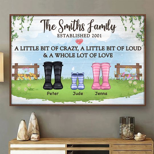 a-little-bit-of-crazy-a-little-bit-of-loud-amp-a-whole-lot-of-love-personalized-horizontal-poster