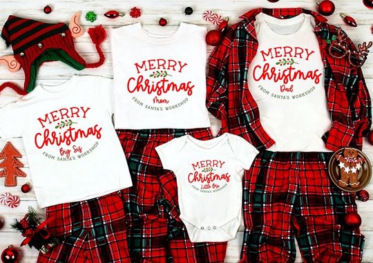 family-christmas-matching-custom-t-shirt