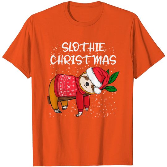 slothie-christmas-t-shirt