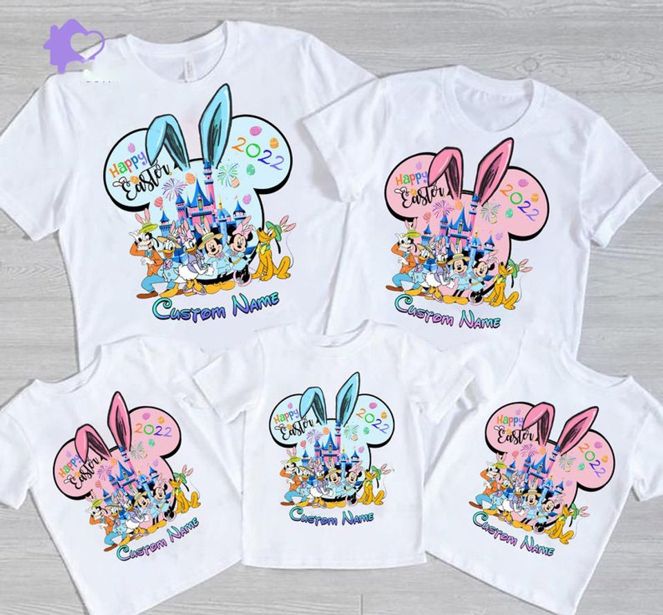 Disney Easter Shirt, Disney Bunny Shirt, Disney Happy Easter 2022 Shirt