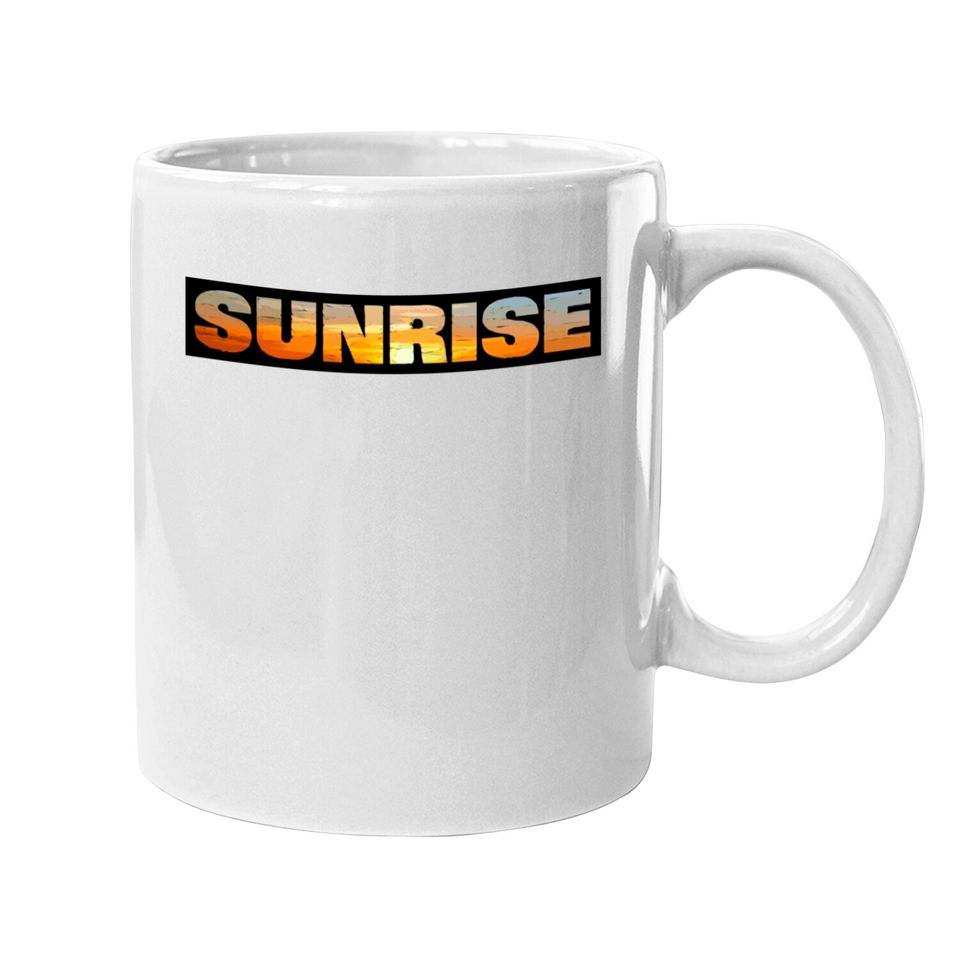 Sunrise Mugs, Sunrise Mugs