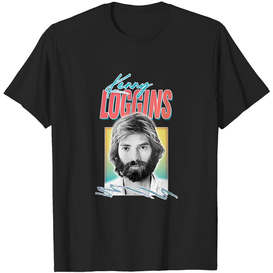 Kenny Loggins / Soft Rock 70s Retro Aesthetic Fan Art Design - Soft Rock Fan - T-Shirt