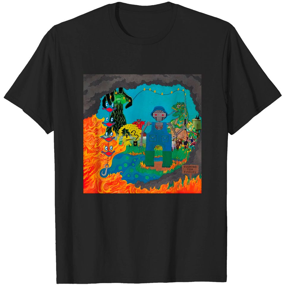 King Gizzard Album Art Collage - King Gizzard And The Lizard Wizard - T-Shirt
