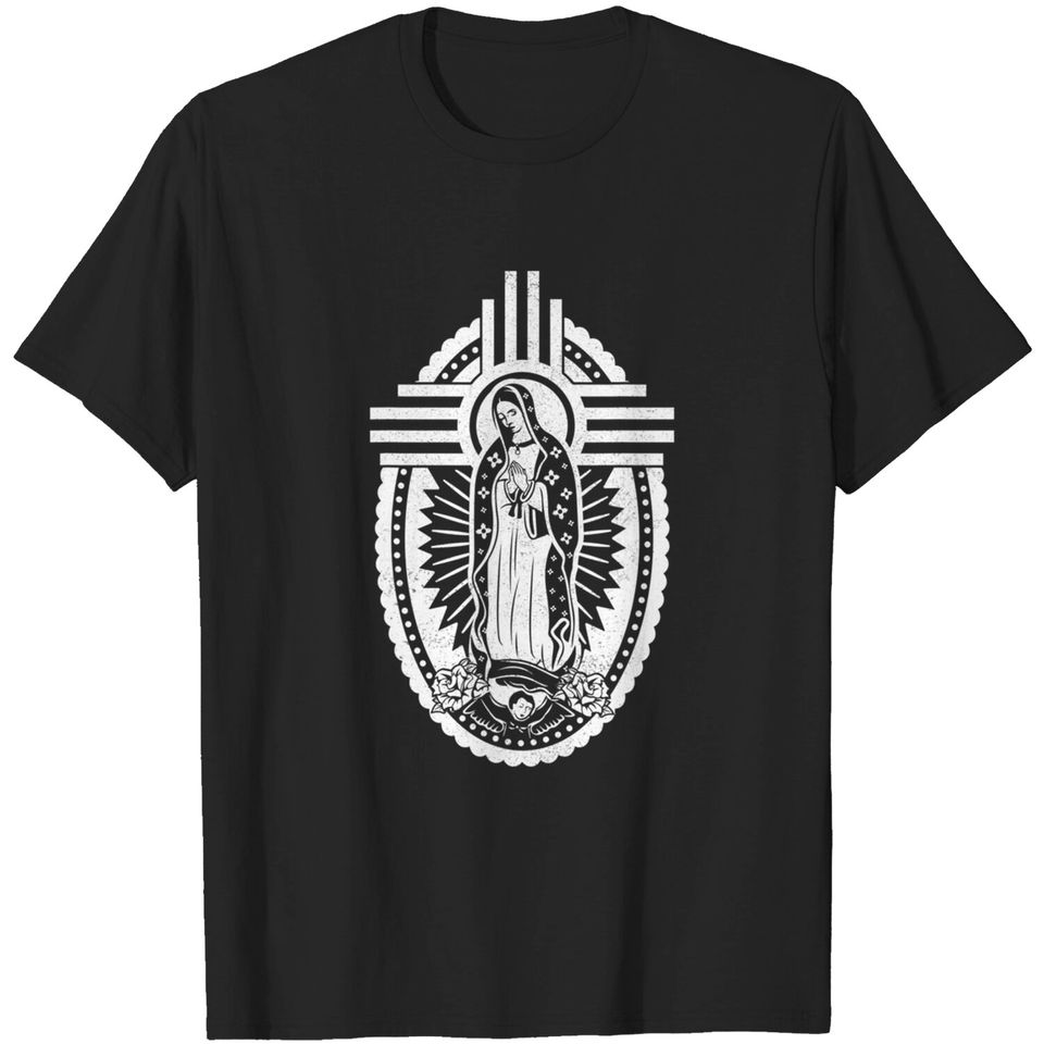 NM Zia Blessed Virgin Mary Our Lady of Guadalupe - La Virgen T-Shirt