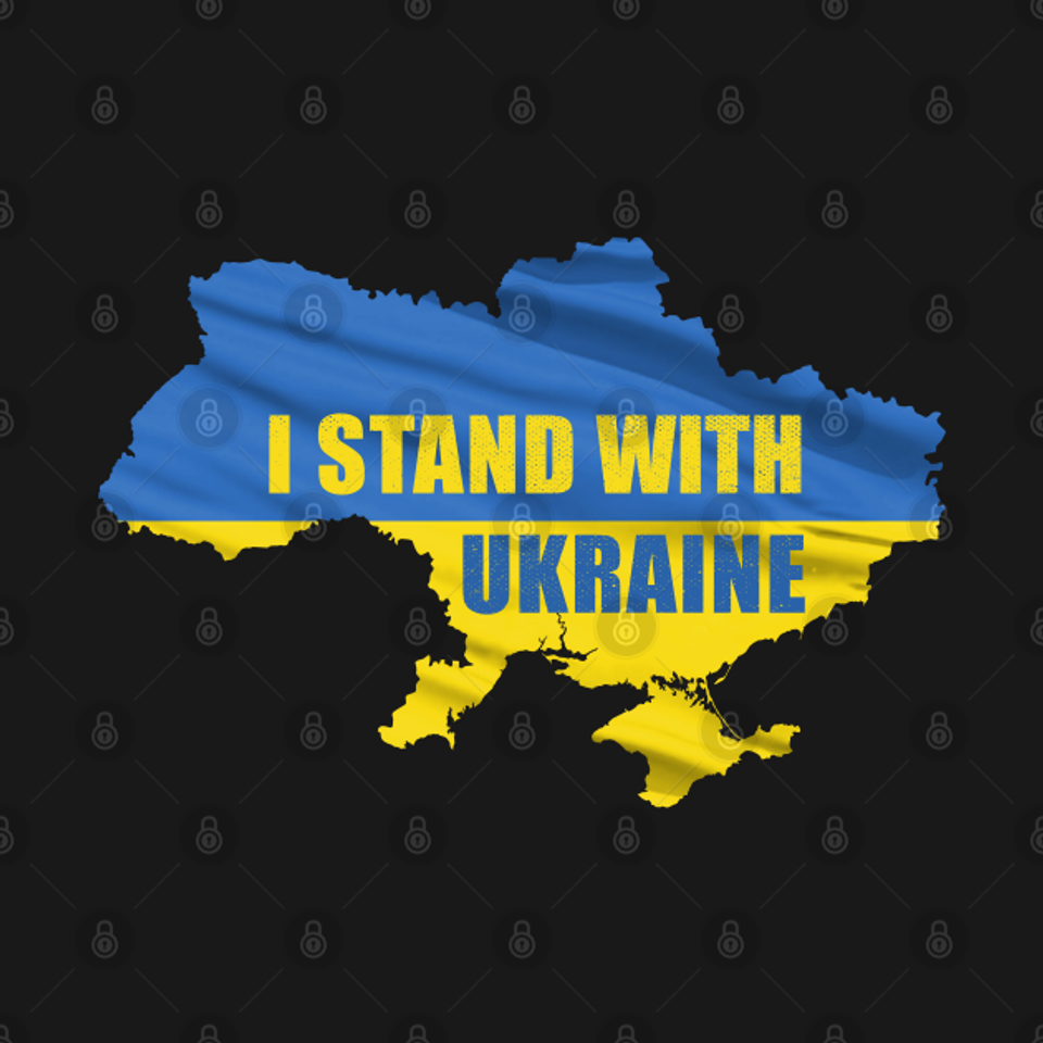 I Stand With Ukraine - I Stand With Ukraine - T-Shirt