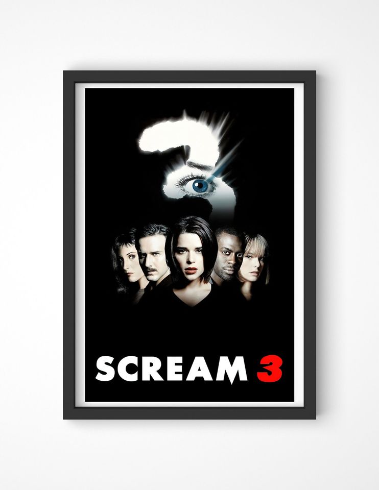 Scream III Movie Poster, Scream 3 Movie