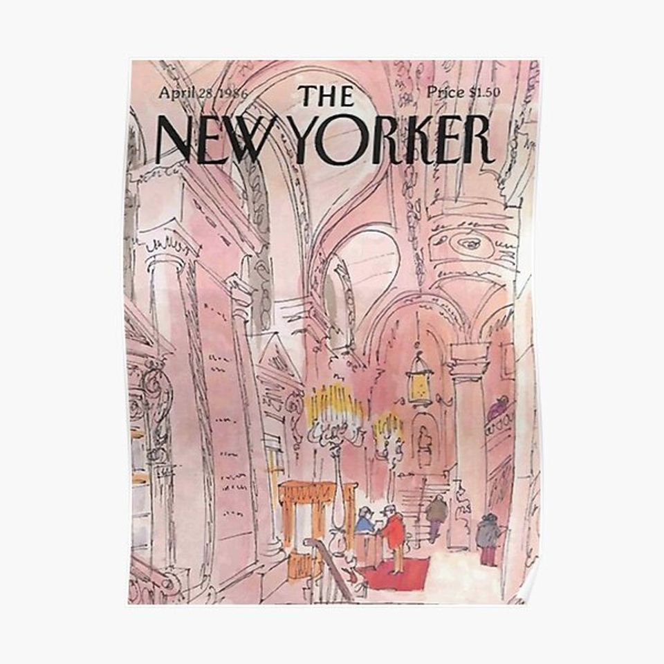 The New Yorker - 04-1986 Premium Matte Vertical Poster