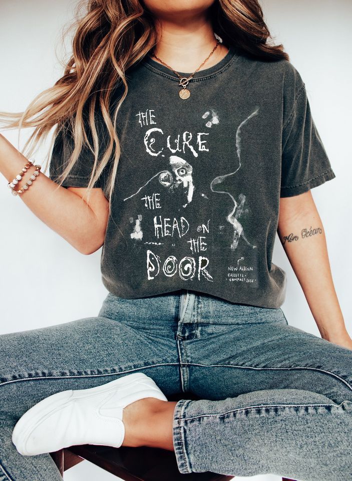 The Cure Wish Tour T-Shirt, The Cure Rock Band Tee