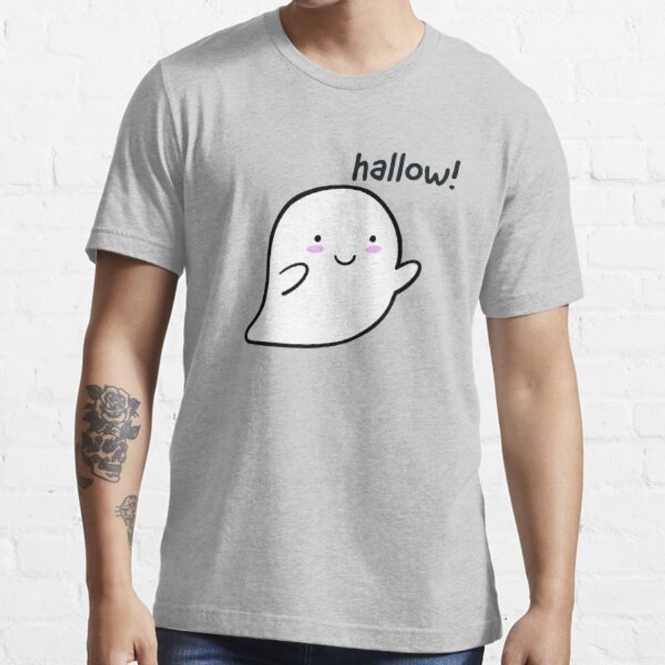 Greetings from a cute and friendly ghost T-shirts
