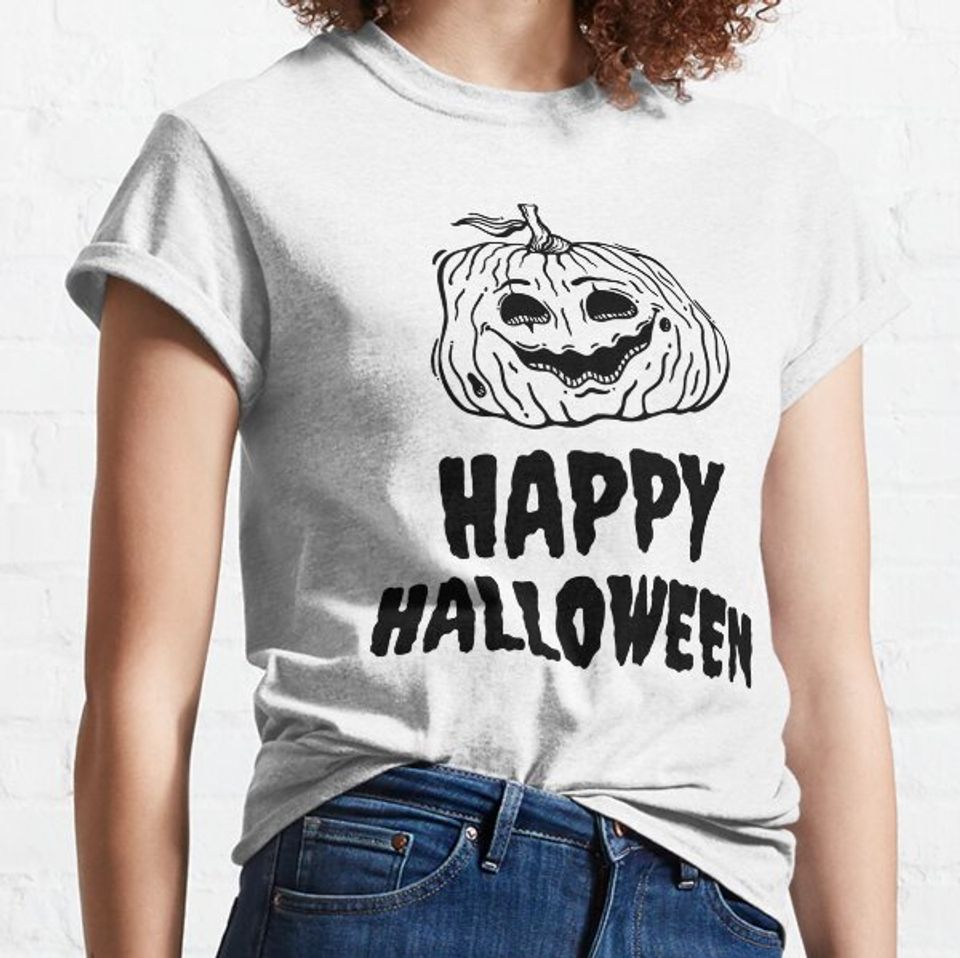 HAPPY HALLOWEEN - FUNNY PUMPKIN T-shirts
