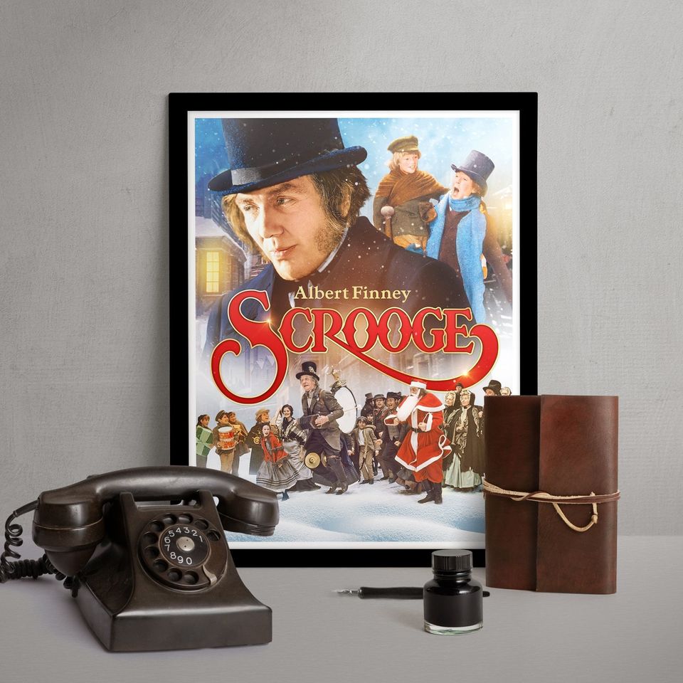 Scrooge Classic Movie Christmas Movie Poster