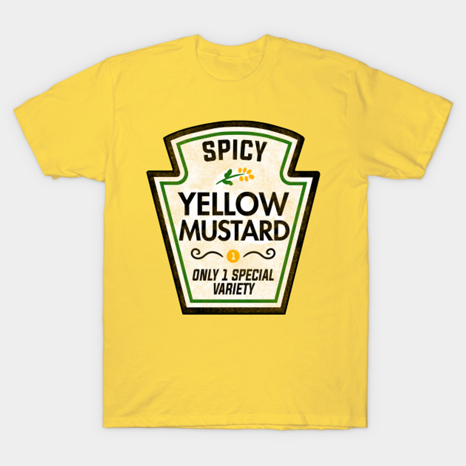 Funny Mustard Halloween Costume - Halloween - T-Shirt