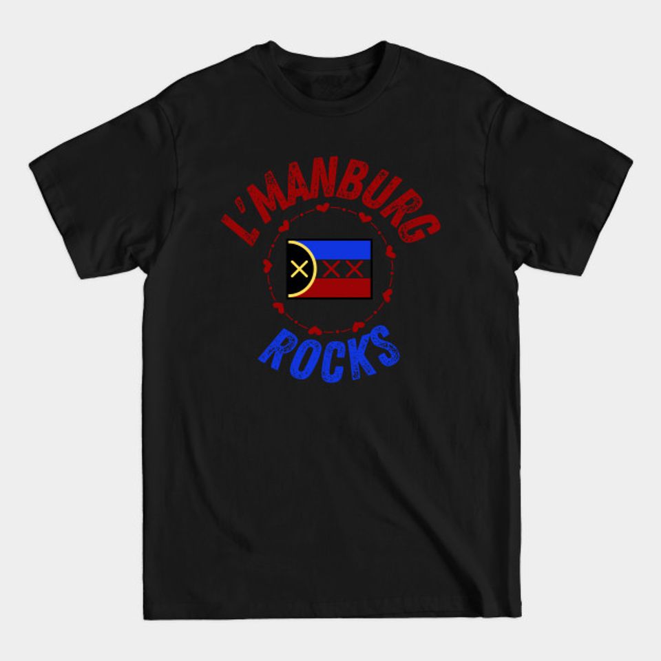 Lamnburg Rocks Distressed - Lmanburg Dream Team Smp - T-Shirt