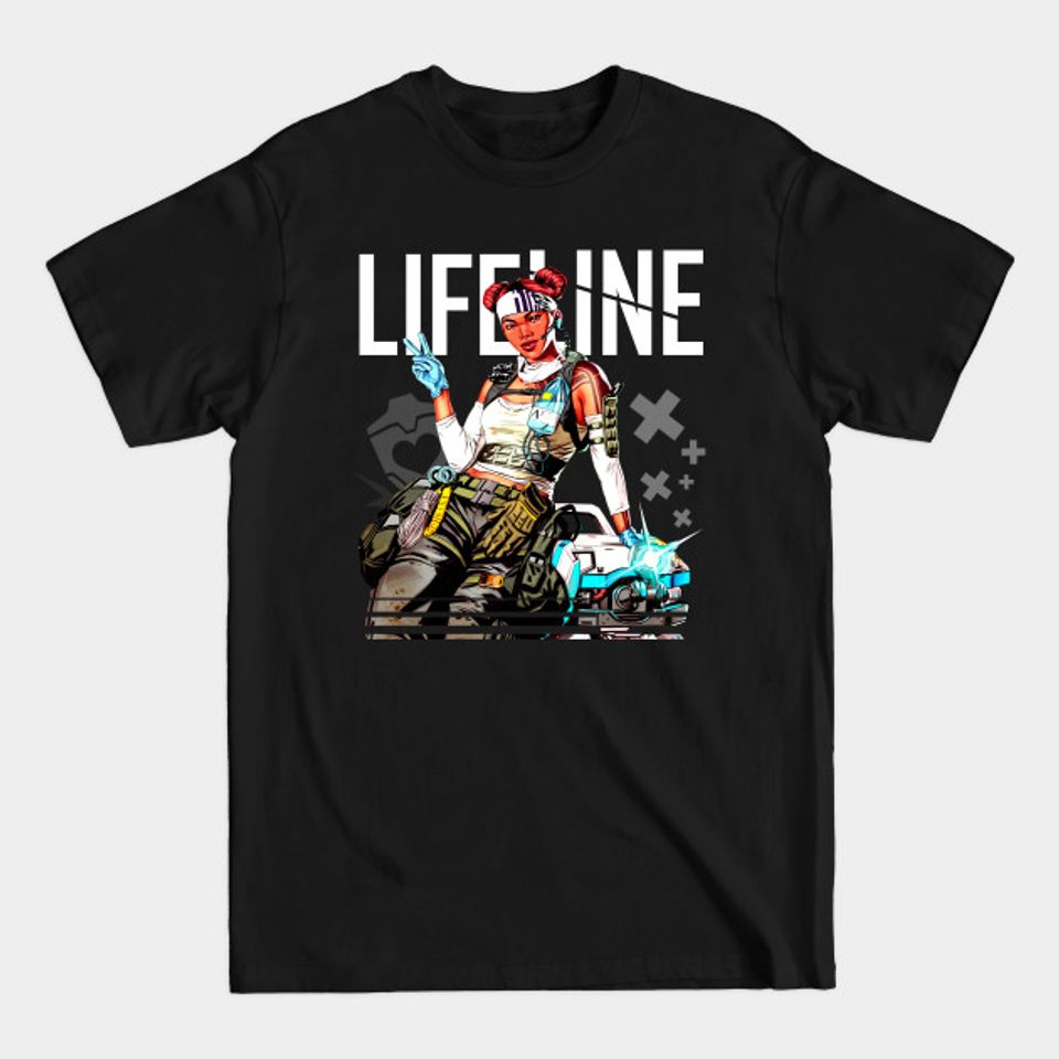 Apex Legends - Lifeline Middle T-Shirt - Apex Legends - T-Shirt