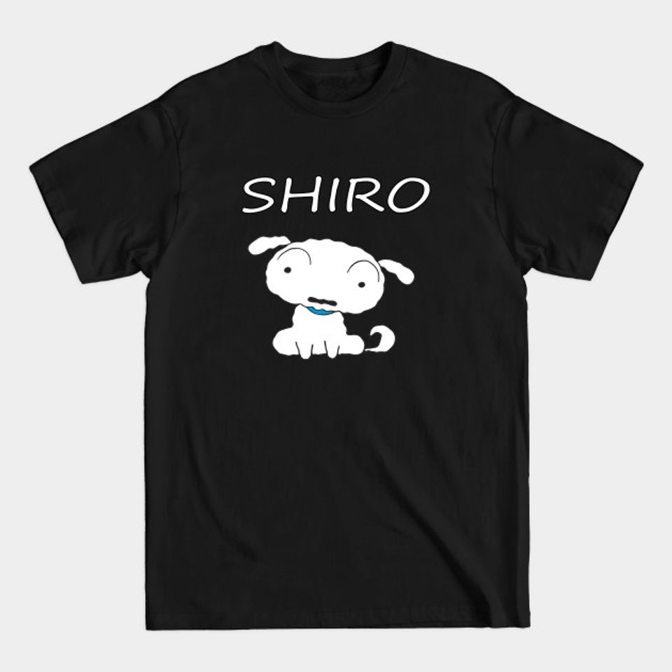 Shiro Shinchan pet dog Crayon Shin chan - Crayon Shin Chan - T-Shirt