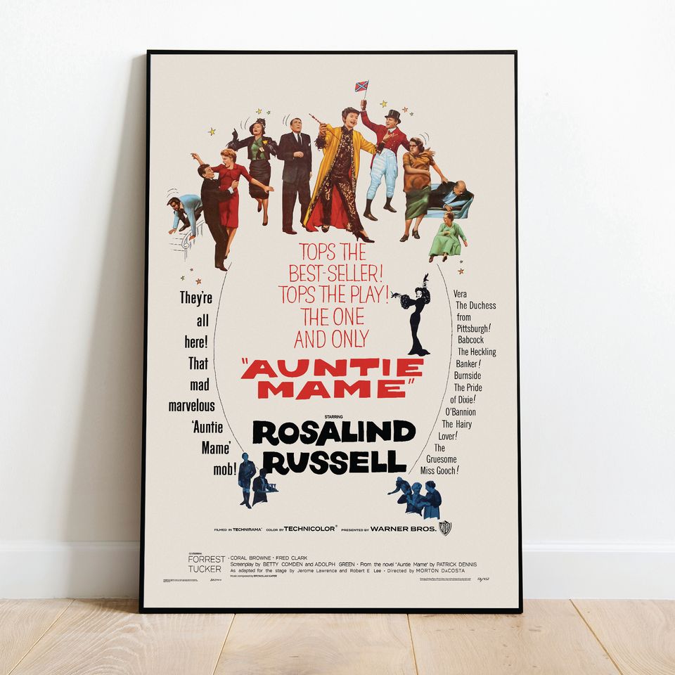 Auntie Mame Movie Poster Movie