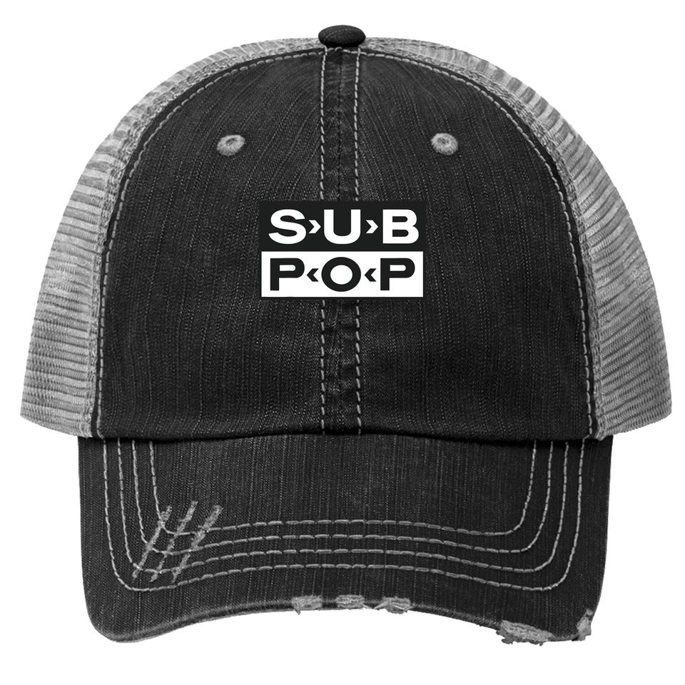 Sub Pop Records Logo Trucker Hat