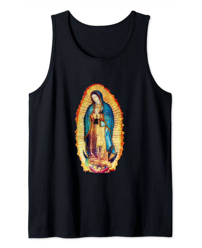 Virgin Mary Our Lady of Guadalupe Mexican Mexico Tilma 103 Tank Top
