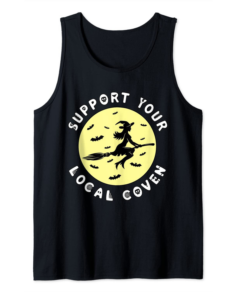 Support Your Local Coven Witch Tank Top