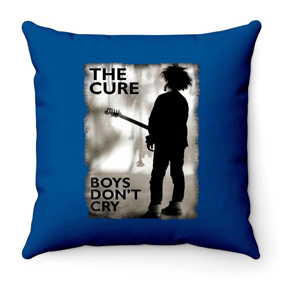 The Cure Throw Pillows