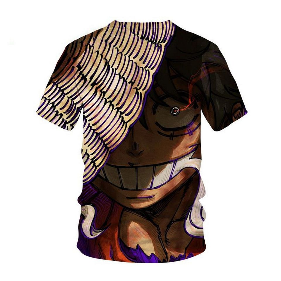 One Piece 1044 Luffy Gear 5 Anime Manga T-Shirts 3D sold by