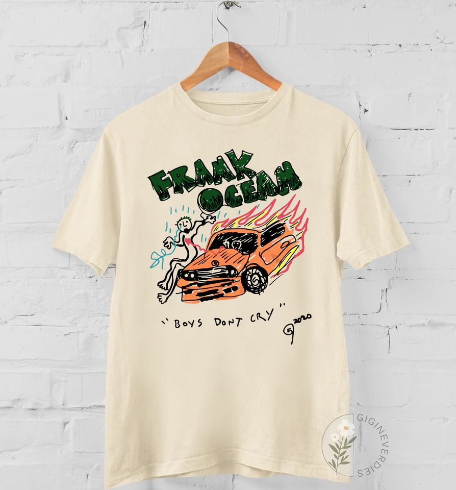 Frank Blond Ocean Shirt, Boys Dont Cry Tshirt