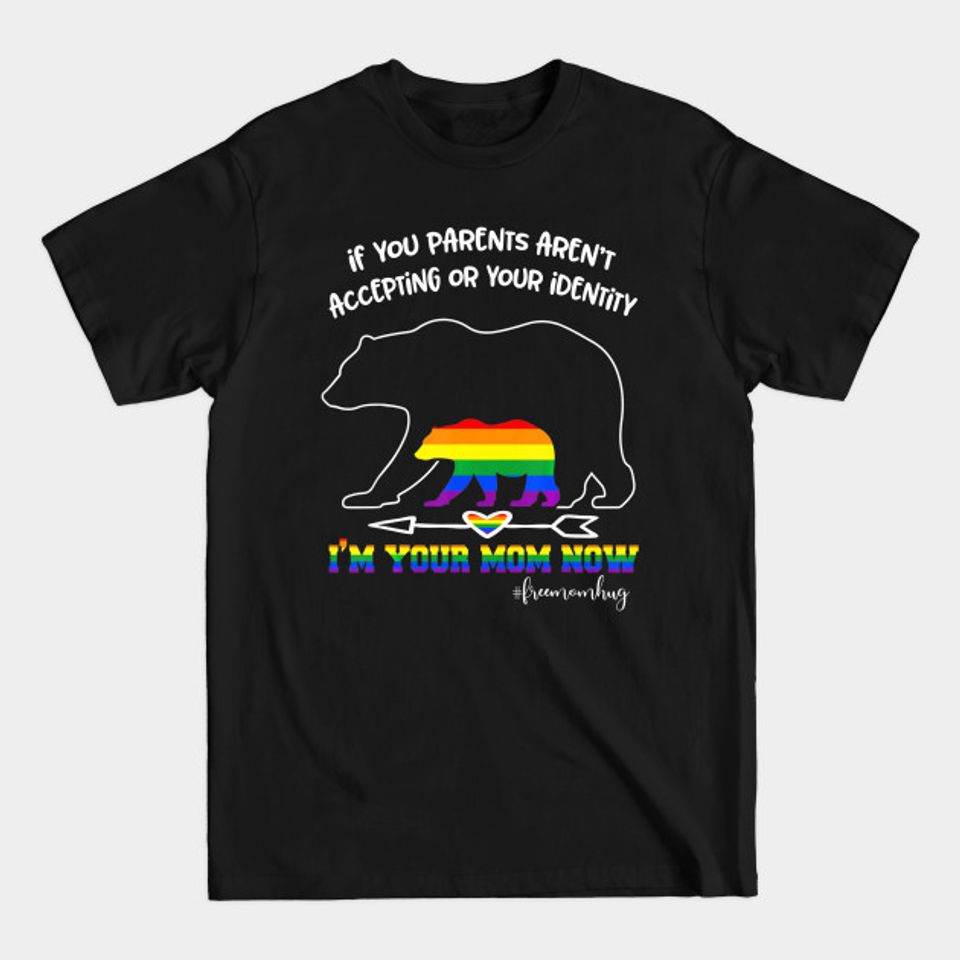 Free Mom Hugs LGBT PrideGifts Mama Bear LGBT - Free Mom Hugs Lgbt Pride - T-Shirt