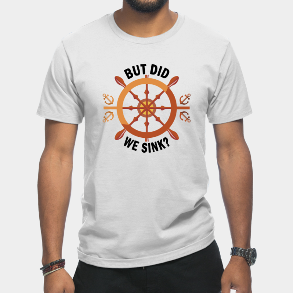 Captain sailing ship seaman sailboat - Captain - T-Shirt