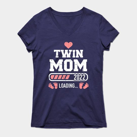 Twin mom est 2022 T-Shirt