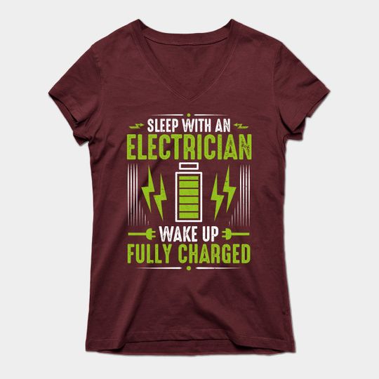 Electrician Electrical Worker Electricity Gift - Electrician - T-Shirt