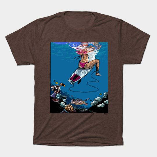 Surf Reef - Surfing - T-Shirt