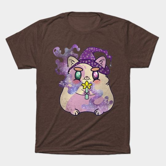 Kawaii Hamster Wizard Vintage Look - Kawaii - T-Shirt