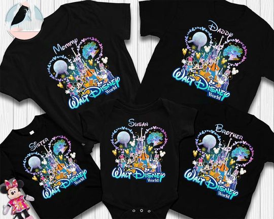 Personalised Disneyworld Family Vacation Shirts Family DisneyWorld Trip Shirt