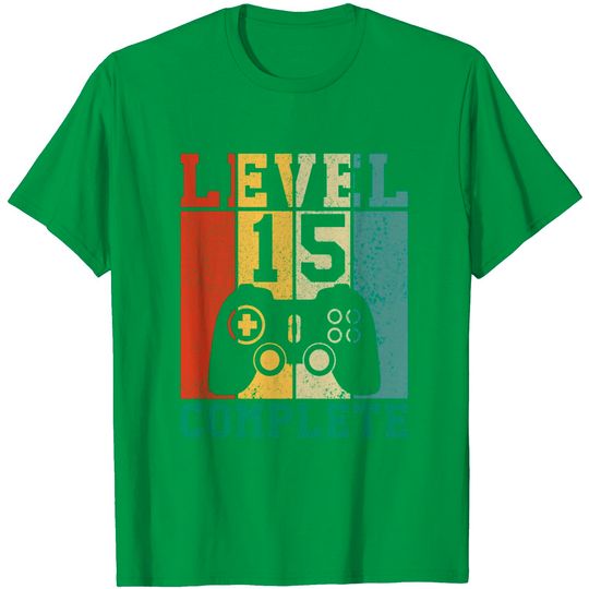 15 Birthday Level 15 Complete T Shirt