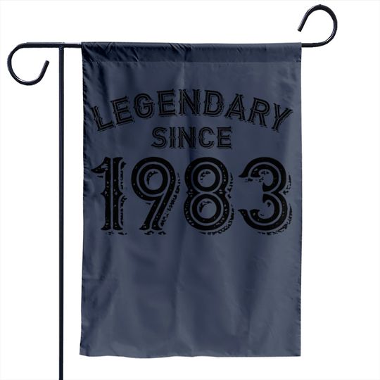 Legendary Since 1983 Vintage 1983 Garden Flag