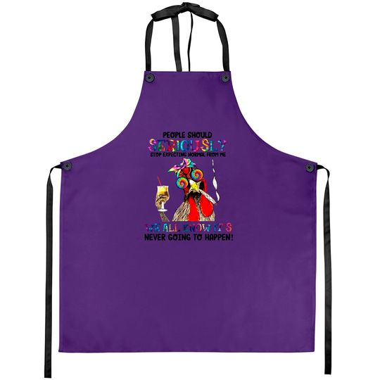 Chicken people should seriously stop expecting normal Aprons