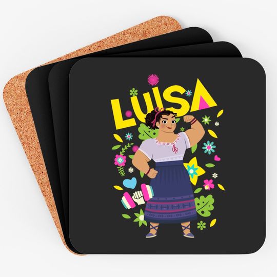 Disney Encanto Luisa Poster Coasters