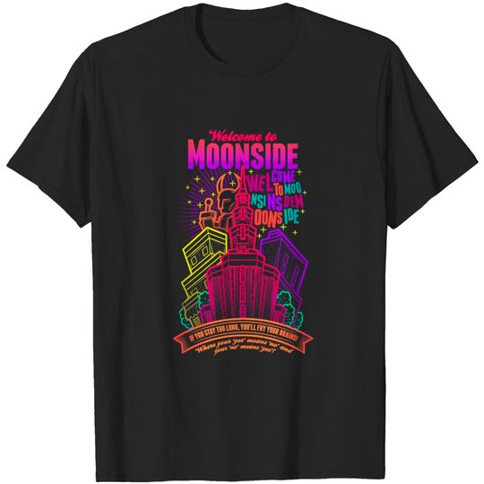 Welcome to Moonside - Earthbound - T-Shirt