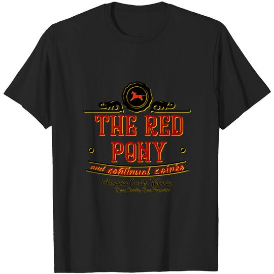 The Red Pony - Longmire - T-Shirt