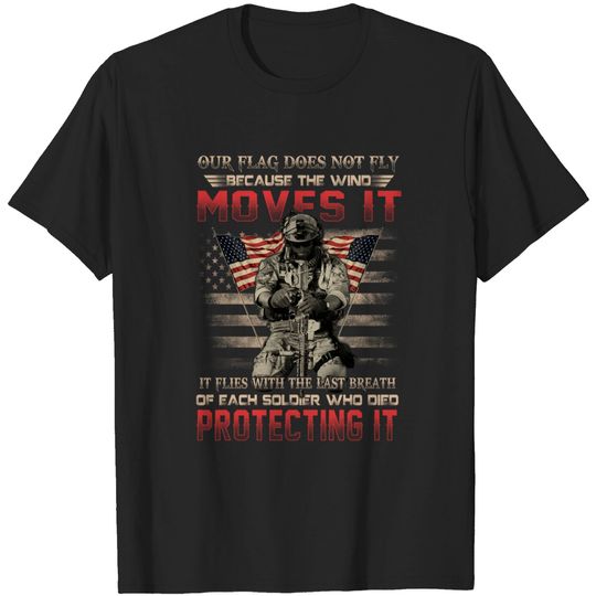 Moves It Protecting It - Soldier - T-Shirt